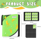 Trading Card Binder 9 Pocket, Card Binder 900 Pockets, Card Book Holder Cards - Image 2