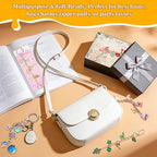 Riwiuue 668Pcs Lip Gloss Keychain Making Kit, DIY Charms Key Chain Kit - Image 8