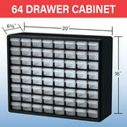 Akro-Mils 64-Drawer Plastic Drawer Storage Cabinet - Image 2
