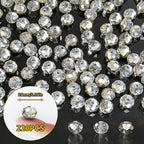220Pcs 10mm Crystal Glass Beads - Image 2