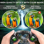 POLDR 12X25 Small Pocket Binoculars Compact Adults, Mini Kids Binoculars Boys - Image 5