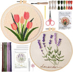 AERXSRET Punch Needle Kit and Embroidery Kit by Unknown