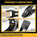 8-Piece Bar Clamps for Woodworking - Image 5