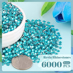 6000PCS 4mm Resin Rhinestones Bulk - Image 2