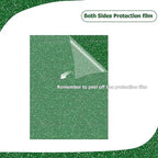 2 Pack 12'' x 16'' Glitter Dark Green Acrylic Sheet, 3mm Thick Acrylic Plastic - Image 3