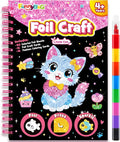 FUNNYB&G Foil Art Craft Kit for Girls 4-10 Years Old: Mess-Free & No-Glue by FUNNYBG