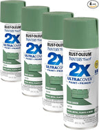 Rust-Oleum 334075 Painter's Touch 2X Ultra Cover Spray Paint, 12 oz, Satin Moss by Rust-Oleum