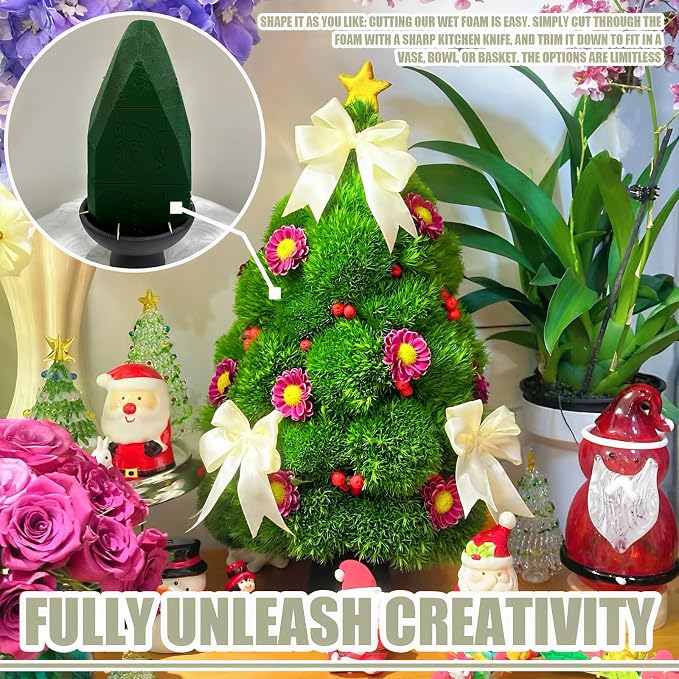 6 Pcs Floral Foam Blocks 7.8x3.5x2.4in Florist Foam - Image 5