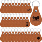 Taiyin 30 Pcs Leather Key Fob Kit by Taiyin