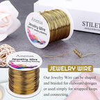 anezus 20 Gauge Jewelry Wire, 28 Yards Craft Wire Tarnish Resistant Copper - Image 4