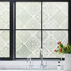DKTIE Boho Style Stained Glass Window Film - Image 2