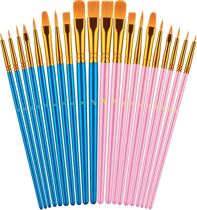 Paint Brushes Set, Oil Watercolor Acrylic Paint Brush, Artist Paintbrushes by TumblerHome