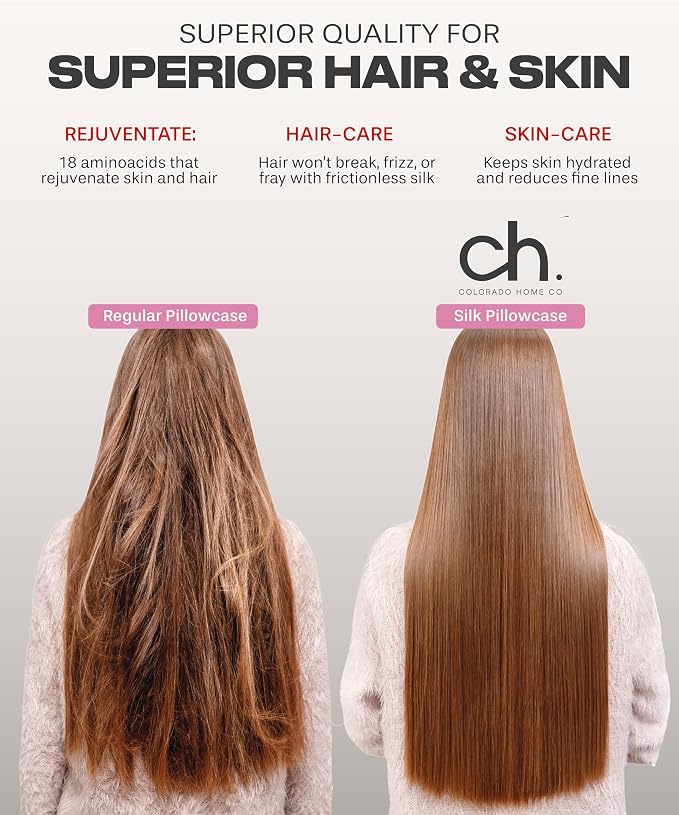 SUNDAYSILKS™ 100% Mulberry Silk Pillowcase, Silk Pillow Cases - Image 4