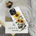 ZHEGAILIAN Case for iPhone 15 Pro Max, Sunflower Faux Stained Glass Effect - Image 6