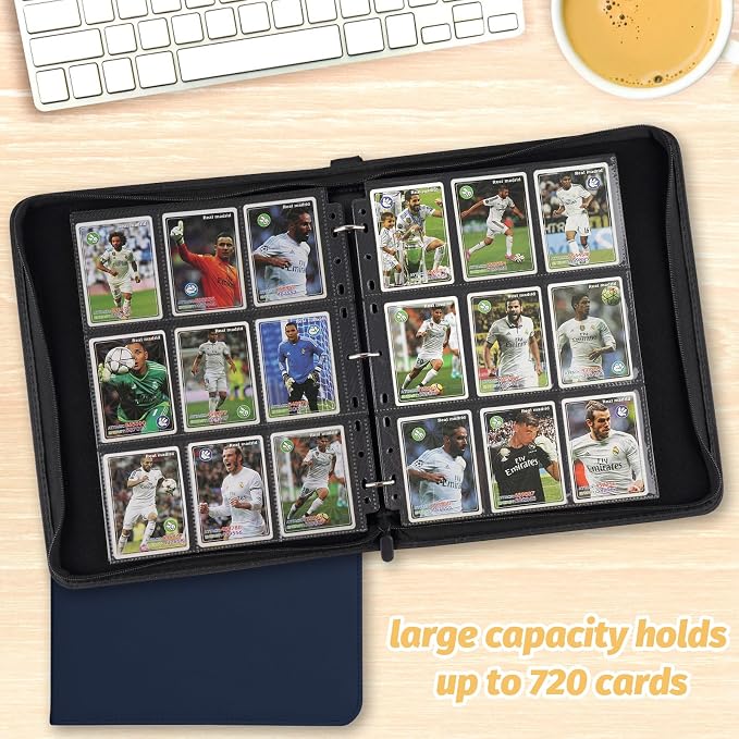 Trading Card Binder, Card Collection Binder Album Folder - Image 3
