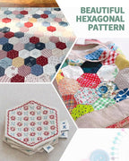 6 PCS Hexagon Templates Quilting 1", Acrylic Quilting Templates - Image 5