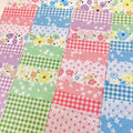 7PCS 25x 25 cm Quilting Fat Quarters Fabric Bundles, by Unknown