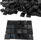 1.1 LB Ice Jade Mosaic Tiles, 0.59“ Square Glass Mosaic Pieces - Image 4