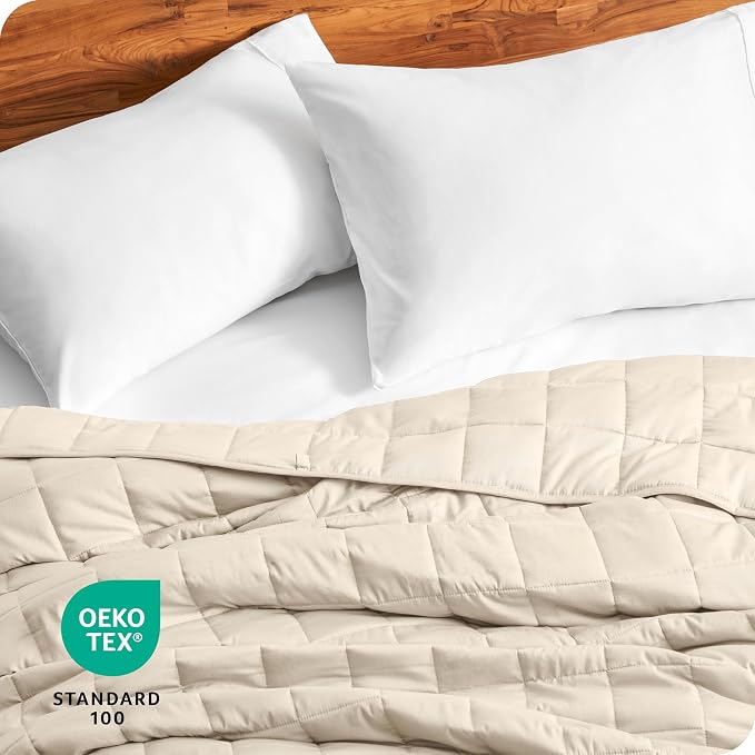 Bare Home Weighted Blanket King Size 30lb - Image 7