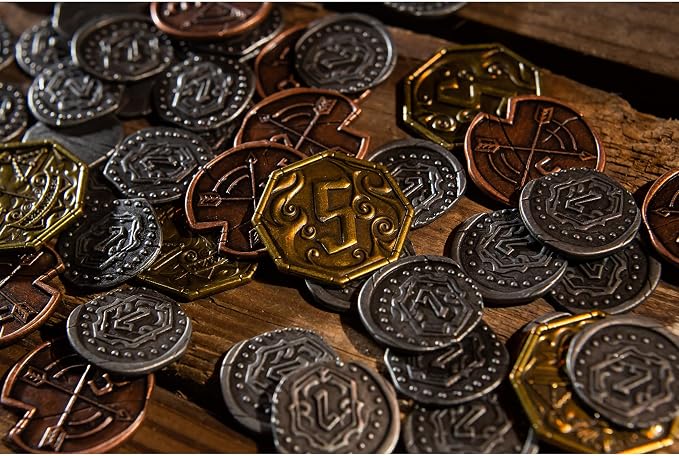 Cephalofair Games: Gloomhaven: Metal Coin Upgrade - Image 3