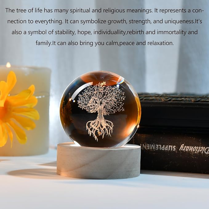 IFOLAINA Tree of Life Crystal Ball Birthday Gifts - Image 6