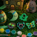 JOYIN 12 Glow in The Dark Wooden Magnets - Image 6