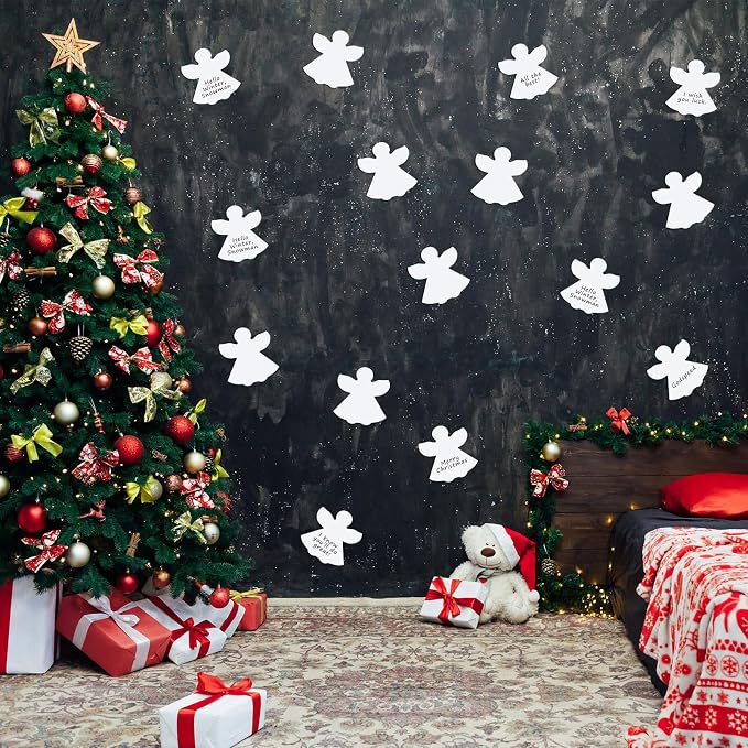 Qilery 100 Pcs Large Angel Cutouts - Image 7
