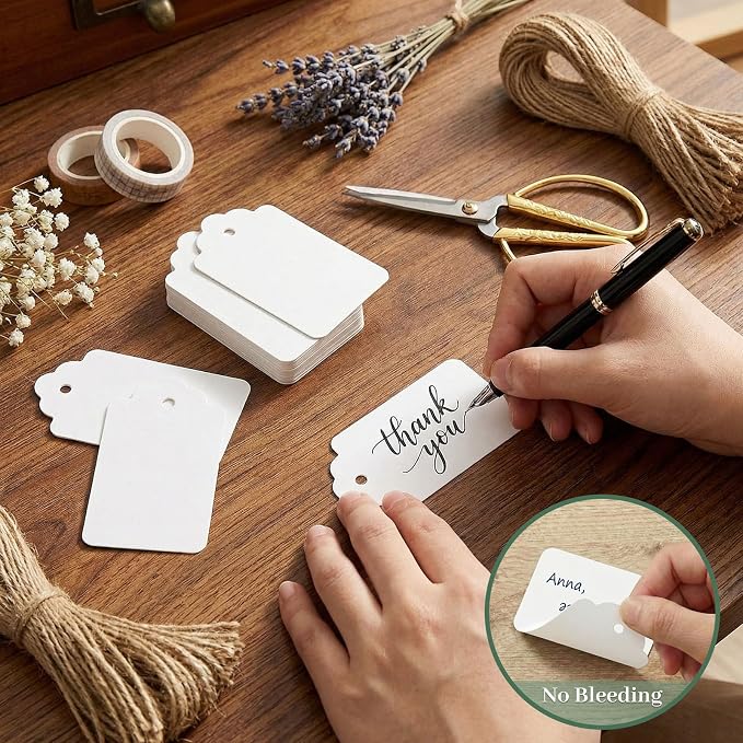 SallyFashion 100pcs Gift Tags - Image 4