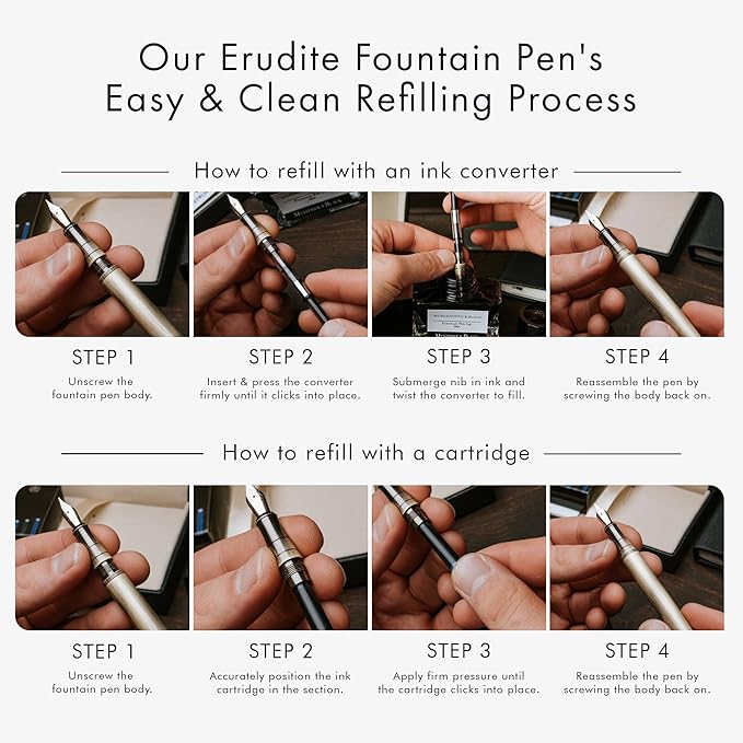 Wordsworth & Black Luxury Fountain Pen Set - Image 9