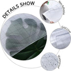 VELIMAX Reeded Glass Privacy Film, Frosted Window Vinyl, 3D Decorative Window - Image 7