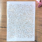 TIAMECH A4 Reusable Daisy Stencil by TIAMECH