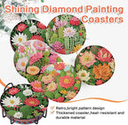 ijbnhd Cactus Diamond Painting Coasters Kit - Image 8