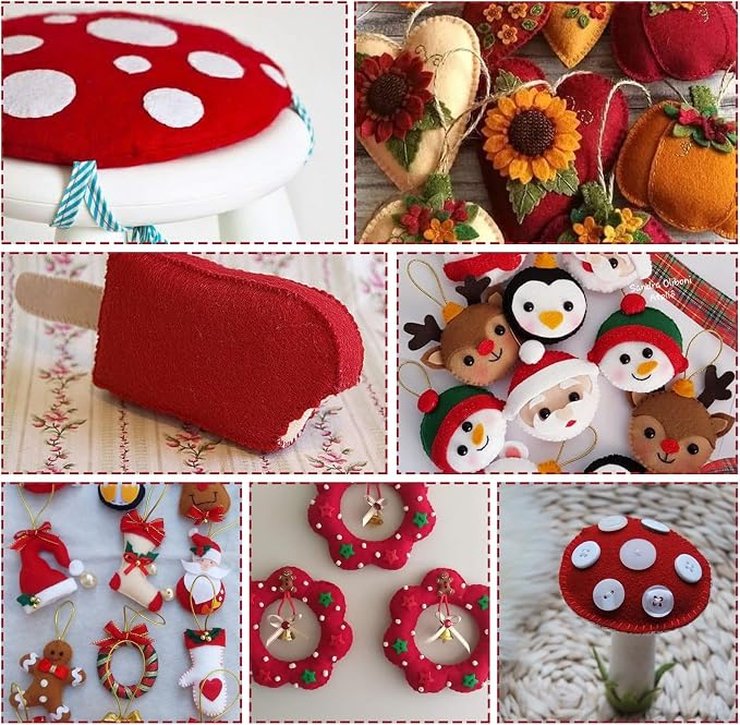 10Pcs Felt Sheets Fabric - Image 7