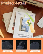 【40 Packs Bulk】 Clear Acrylic Bookmarks Blanks 6" x 2" - Image 3