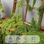 Fake Moss for Plants Indoor, 7OZ Dual-Color Artificial Moss for Crafts - Image 8
