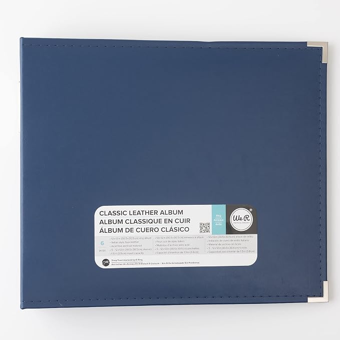 We R Memory Keepers 12x12 Photo Album Cobalt, Protect Memories and Photos - Image 2