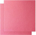 12" x 12" Felt Fabric Sheets for Crafts, Squares Felt Fabric Sheets, 1mm Thick by Unknown