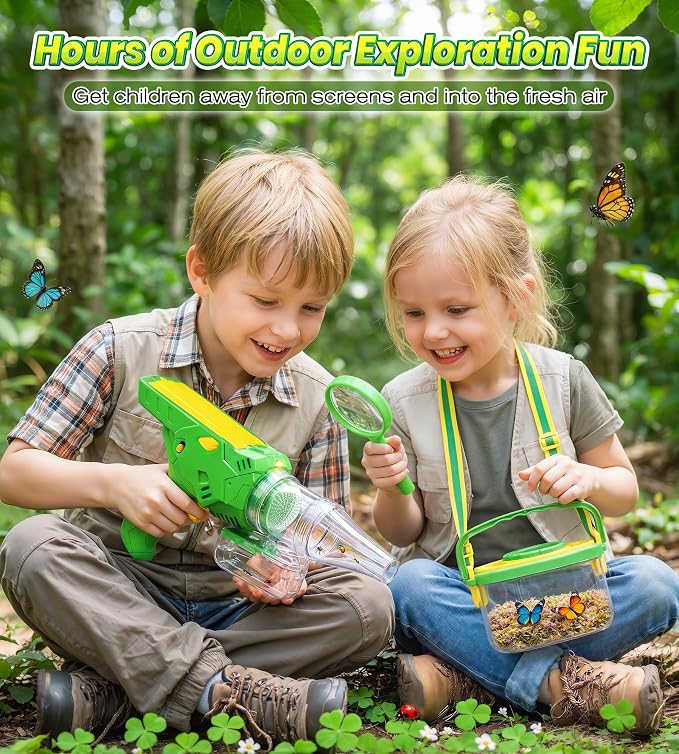 Bug Catcher for Kids, Bug Vacuum Catching Kit - Image 2