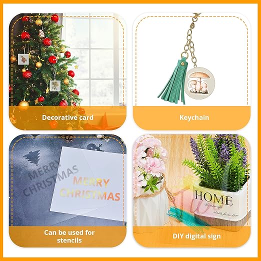 Zonon 5 Pcs Polycarbonate Clear Plastic Sheets - Image 5
