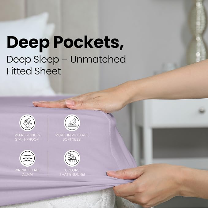 Utopia Bedding Twin Fitted Sheet - Image 4