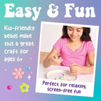 Creativity for Kids Beaded Flower Bracelet Making Kit | DIY Jewelry Craft Kit | - Image 5