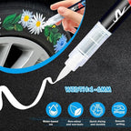 Surcotto 12 PCS White Acrylic Paint Markers, Water-Based Acrylic, Soft Brush - Image 3