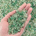 0.88 LB Aquarium Gravel Rocks Green Aventurine Crystal Chips Tumbled Healing by EZEELAI