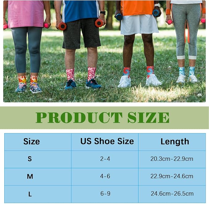 Silkfly White Cotton Socks for Tie Dye White Crew Ankle Socks Tie Dye kit Party - Image 2