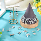 Craftdady Tibetan Style Antique Silver Alloy Pendants Cute Metal Dangle Charms - Image 2