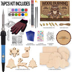 ACRSIKR Wood Burning Kit for Beginner, Cool Toy Craft Gift Ideas for Adult Wood - Image 4