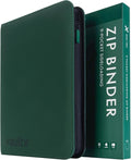 Vault X 9 Pocket Zip Trading Card Binder 360 Cards Exo-Tec | Holds 360 by VaultX