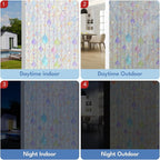 ADD.HERES Window Privacy Film, Stained Glass Decorative Static Cling, Removable - Image 5