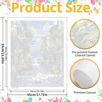Landscape Paint by Numbers for Adult, Scenery Paint by Numbers Kit for Adults - Image 3