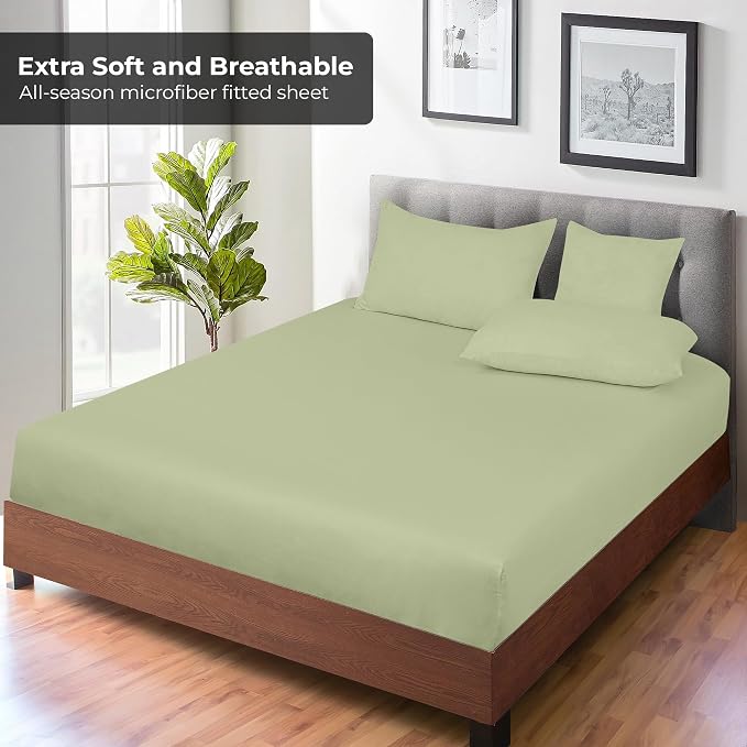 Royale Linens Fitted Sheet California King - Image 4